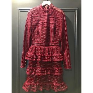 Self Portrait Lace Dress